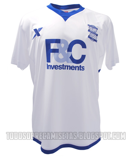 Equipación Birmingham City 2010/2011 BirA