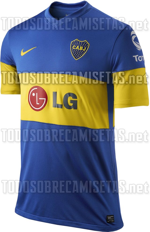 NUEVO, EXCLUSIVO! Camiseta de Boca 2012, HORRIBLE! jajajaja CABJfront