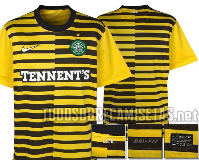 Celtic Nike Away & Third Kit 11/12 CelticIntl11main