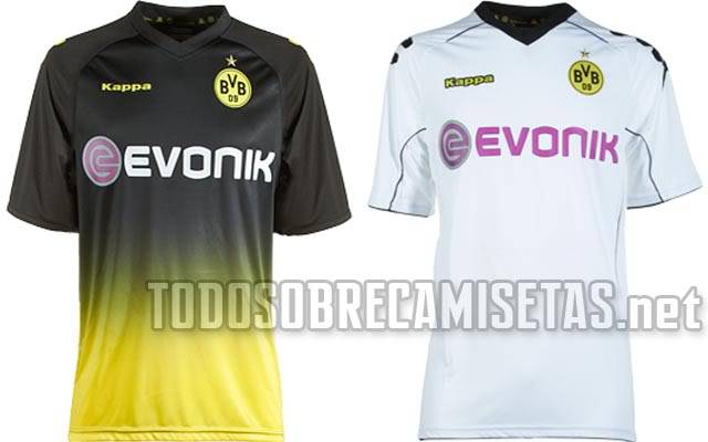 Borussia Dormund 11/12 Kappa Home Kit Dortmund11Alternativas