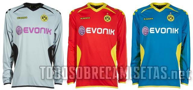 Borussia Dormund 11/12 Kappa Home Kit Dortmund11GK