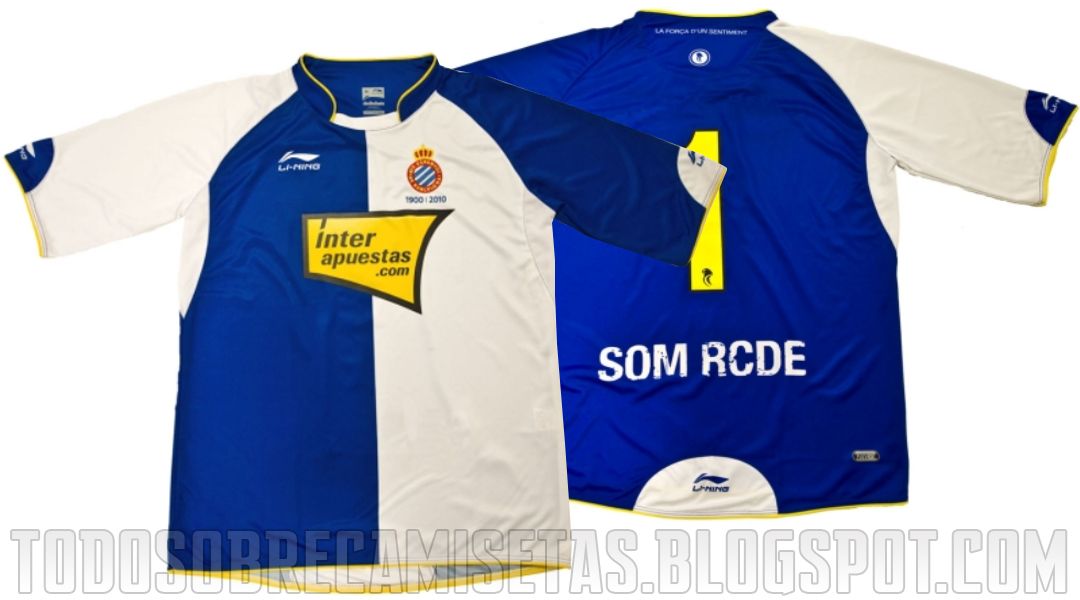 Espanyol - Camisa especial 110 anos Enspanyolcamiseta