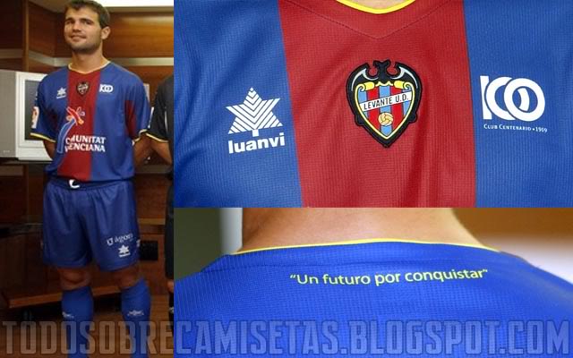 Levante - Uniformes - 2010/11 Levantehome