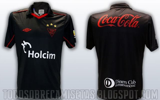 Liga de Quito - Camisas da Recopa - 2010 Ligaespecial