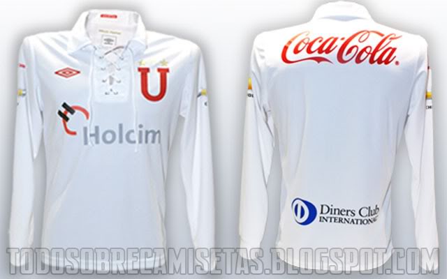 Liga de Quito - Camisas da Recopa - 2010 Ligatitular