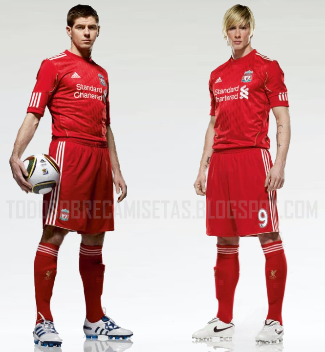 Equipaciones de futbol Liverpoolplayers