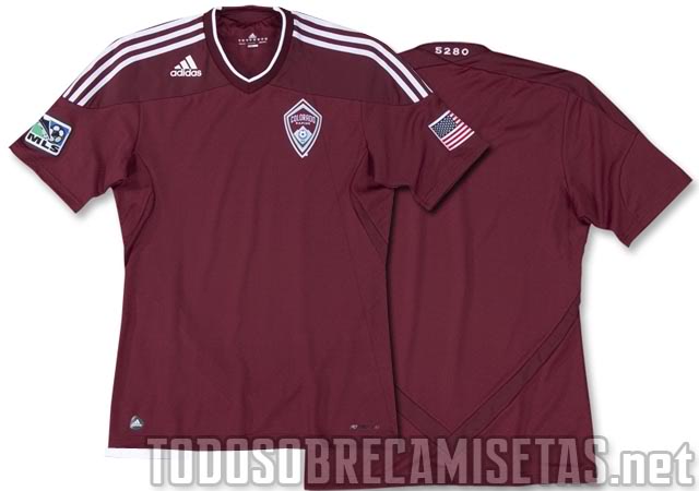 Colorado Rapids - Uniformes - 2011 RapidsHome