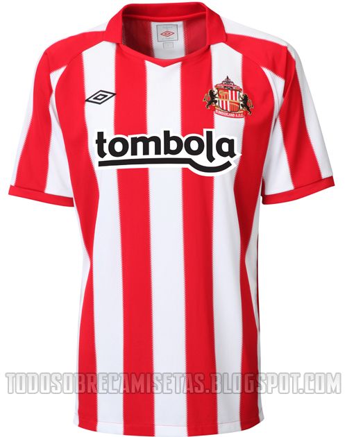 Camiseta 2010 - 2011 SunderlandHome