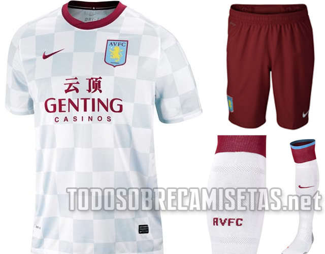 Aston Villa Nike Home & Away Kit 11/12 Villa2main