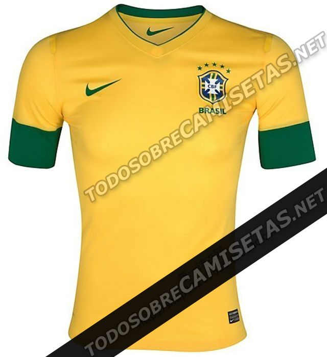 Camisas das Seleções da Nike para 2012 BRAS12