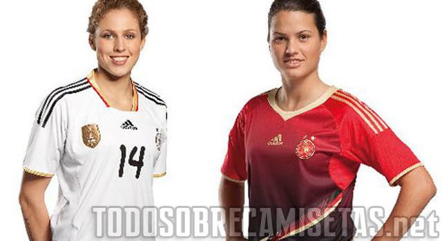 Camisa - Seleção Feminina da Alemanha - 2011/13  Germanyintro