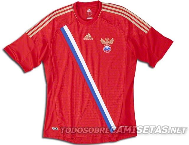 Rússia - Uniforme Titular - Euro 2012 Rusia12