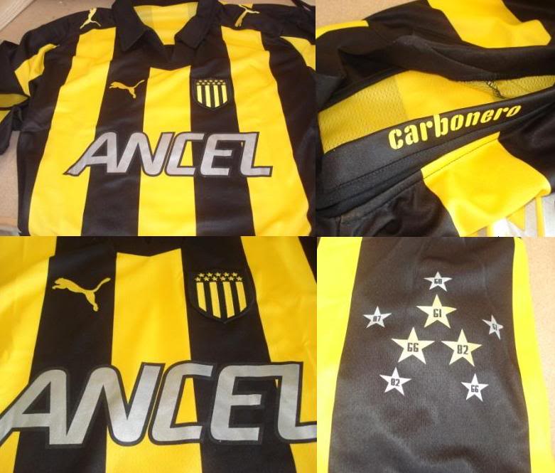 Peñarol-URU - Camisas 2010 Manyahome