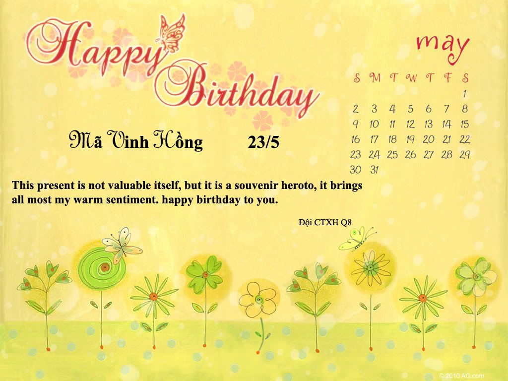 [Happy Birthday] Tháng 5 nắng, tháng 5 mưa, tháng 5 ùa về đánh thức tuổi thơ ... HBT5