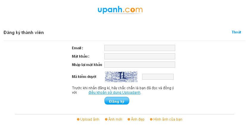 Cách upload hình từ máy tính Pagereg