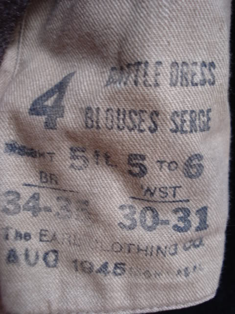 BATTLE DRESS SAS BELGE - 1945 DSC01044