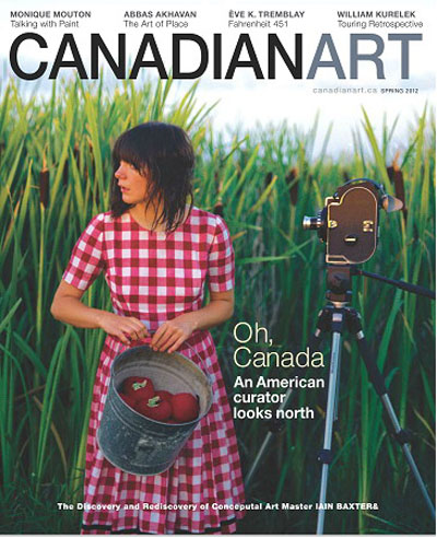 Canadian Art Magazine Spring 2012 419e44d6a5a766e6f126212feedb9824