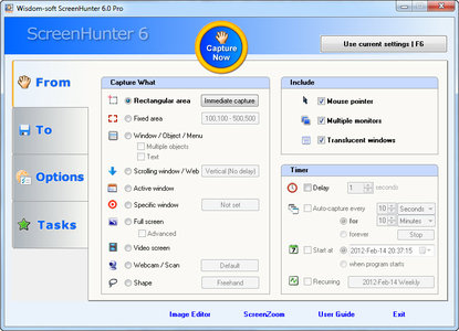  برنامج التقاط الصور من أي مكان ScreenHunter Pro Fd931e578aeaeed1ffa223254b442c48