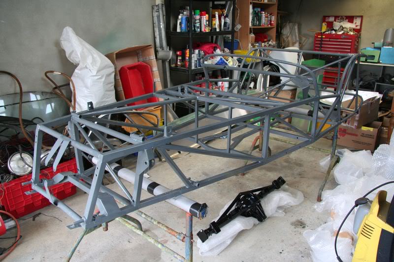 1962 Lotus Seven Restoration 7chassis3