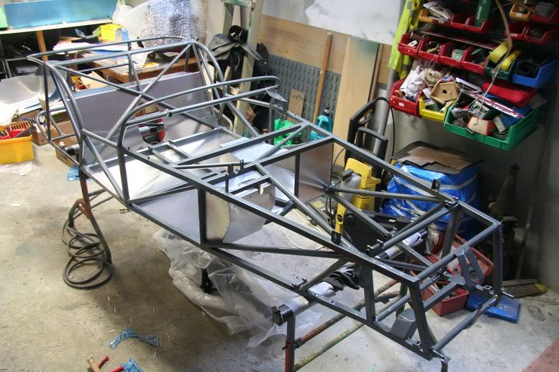 1962 Lotus Seven Restoration 7chassis5