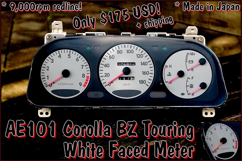 FS: AE101 Corolla BZ Touring JDM White Cluster IMG_4875-resized1