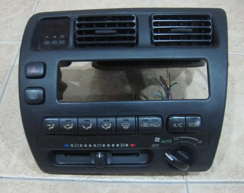 93-97 corolla optional extras & OEM Features Hvac
