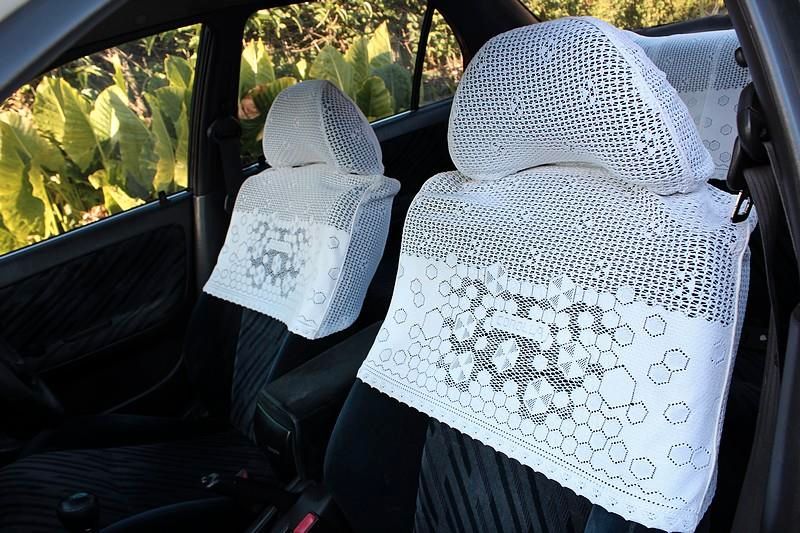 Ae110 Jdm Half Seat Covers Genuine Dealer Option - Lace Car Seat Covers Japan