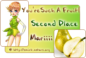 You're Such A Fruit! Awards Secondplace