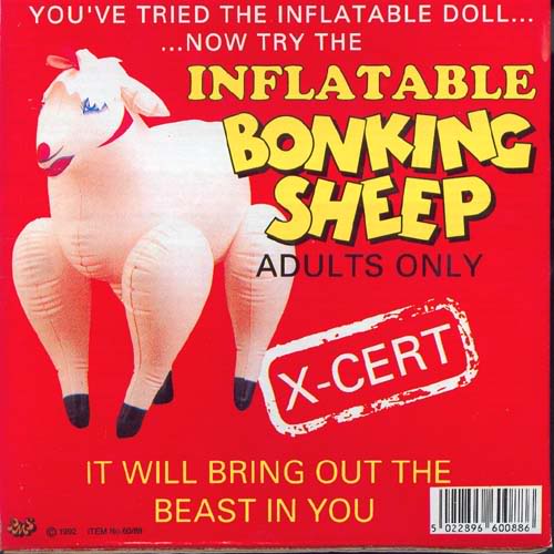 Justin Clause is coming to town... Inflatable-sheep