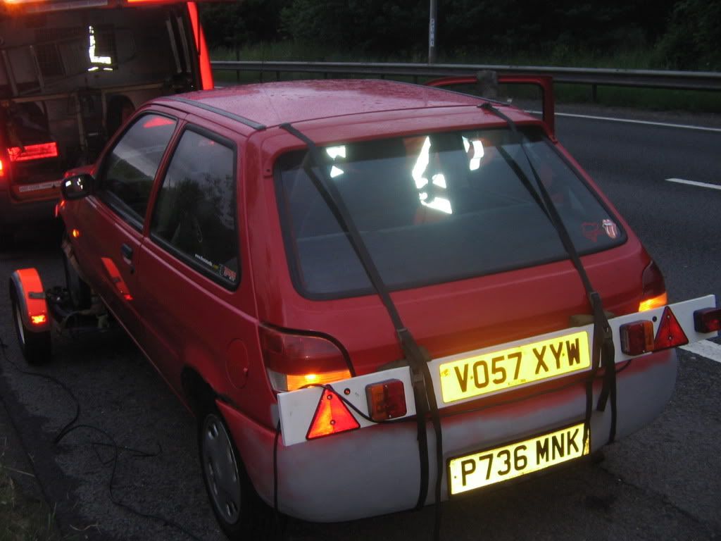 Ford Fiesta Mk3.5' Projekt REDshed(Fanny); New Car! BOOM4