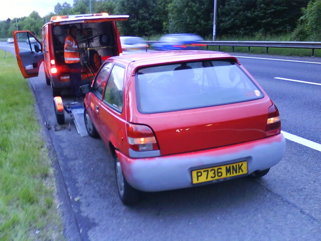 Ford Fiesta Mk3.5' Projekt REDshed(Fanny); New Car! DSC00401-1