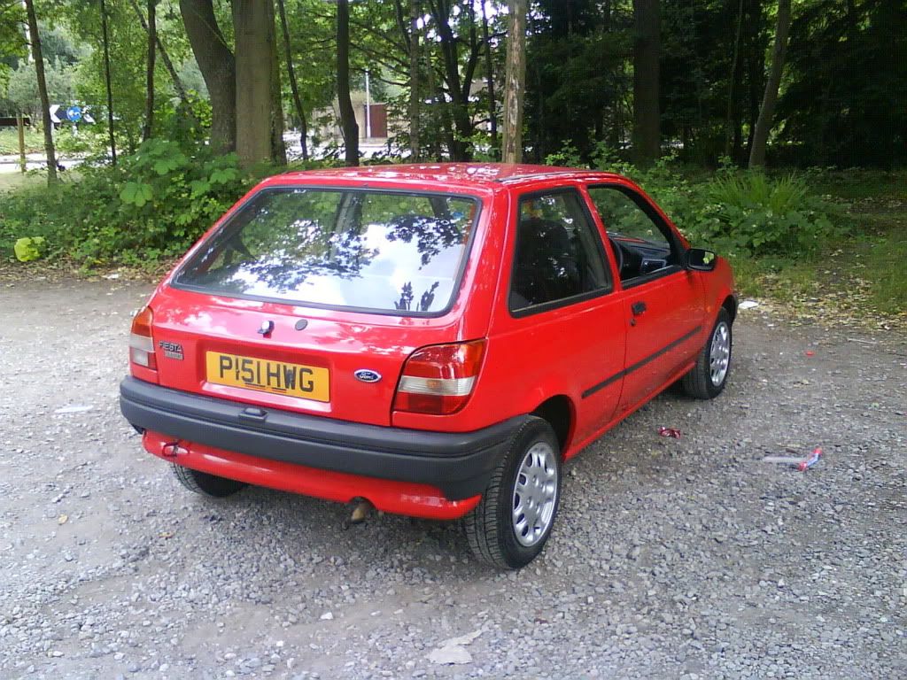 Ford Fiesta Mk3.5' Projekt REDshed(Fanny); New Car! DSC00464