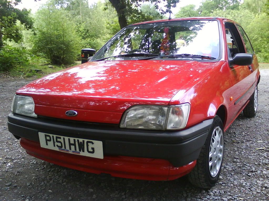 Ford Fiesta Mk3.5' Projekt REDshed(Fanny); New Car! DSC00467