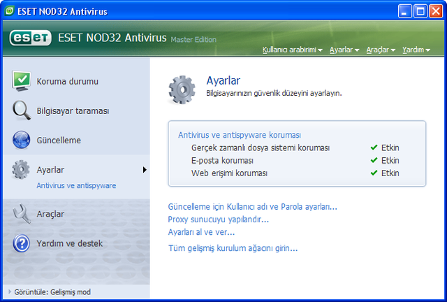 ESET NOD32 Antivirus 3.0.621 (Trke) + Tam Srm Nod32