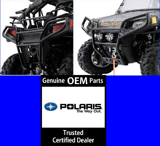 Front & Rear brush guard special deal Pair