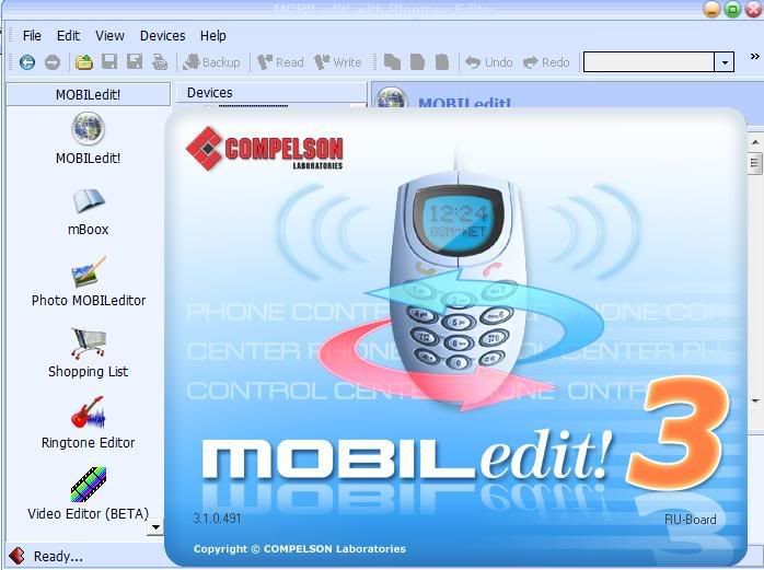 MOBILedit! 3.1.0.491 MOBILedit