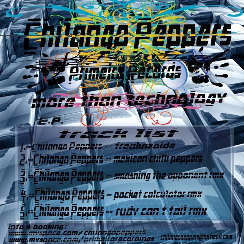 (EP) CHILANGO PEPPERS  More Than Technology  (5Tracks) Chilliepinfo