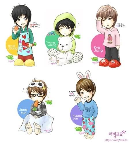 ss501 anime  Facbook26031036