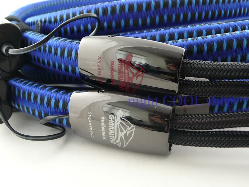 AudioQuest Gibraltar 72v DBS speaker cables (Used) SOLD Gibraltardbs