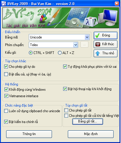 BVKey - Bộ gõ tiếng Việt mới nhất hiện đại hơn Untitled-16