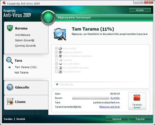 Kaspersky Antivirus 2009 (8.0.0.454) (FNAL) (ORJ. TRKE) Kav20093