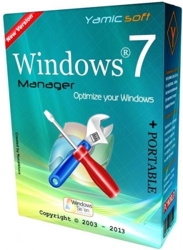 Yamicsoft Windows 7 Manager 4.3.0 Portable | 8.39 Mb Bb122d34d64f15227c0b748b30512188