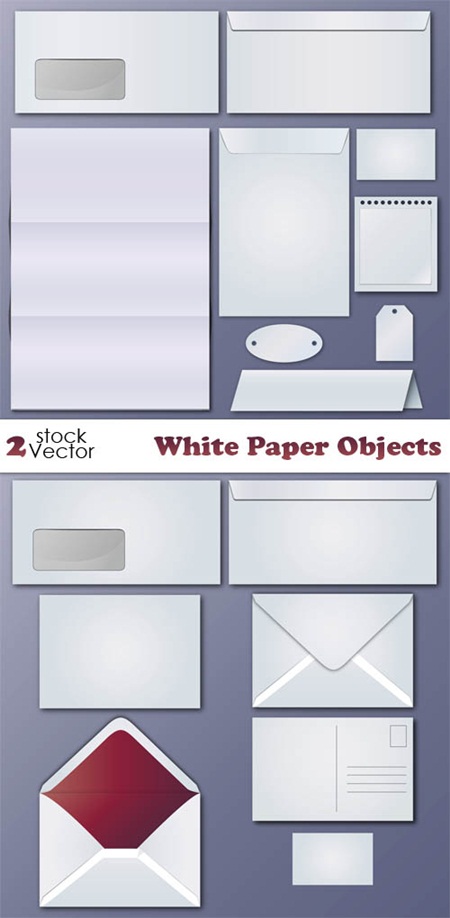 Vectors - White Paper Objects F655ea26e3fa17b00d5890d8b5c3608c