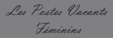 Postes Vacants fminins [Reste : 9/13] PVfemininsCrash