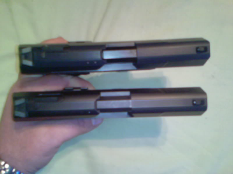 Real Gun to Replica Comparison P99sTop