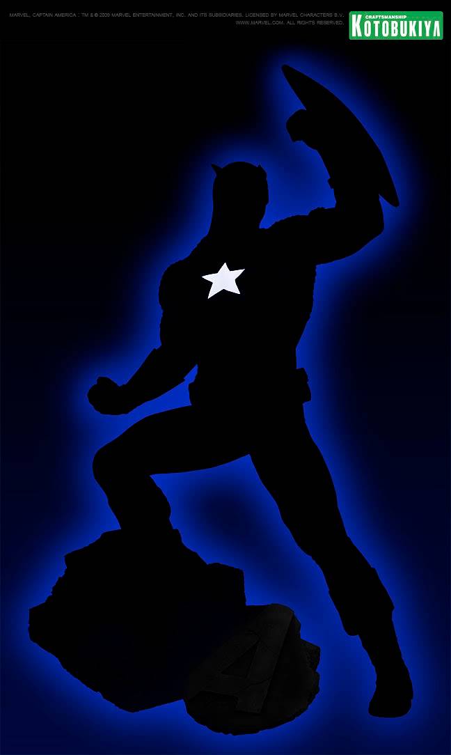 Lançamento: Avengers Reborn Captain America Fine Art Statue kotobukiya Ebe91c97