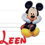 Leen's Perso's Mickey-Mouse-Stationary