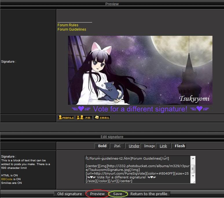 OLD: Avatar/signature system on some random TS forums Step5-Makeyoursignature