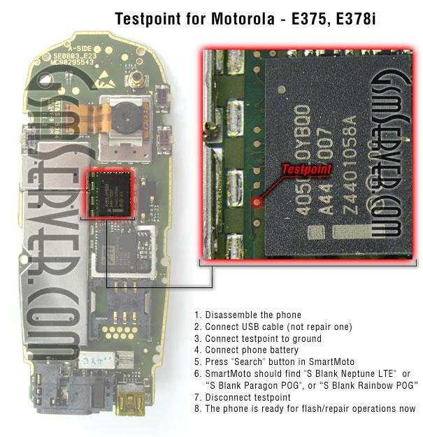 All Motorola Test Points E375_E378i