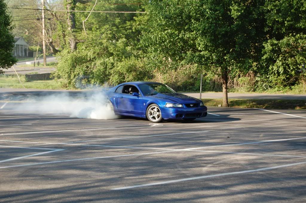 Some Pics of My Burnout From the Tennessee Mustang Club Meet April25TMCmeet157